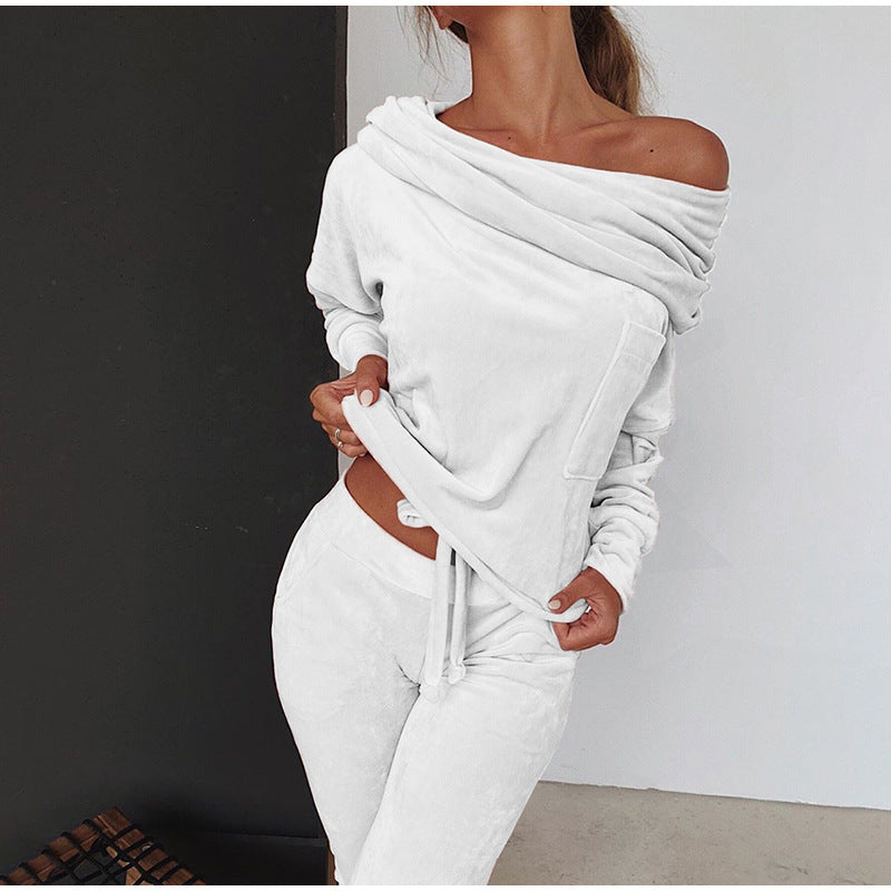 Off-shoulder Loungewear