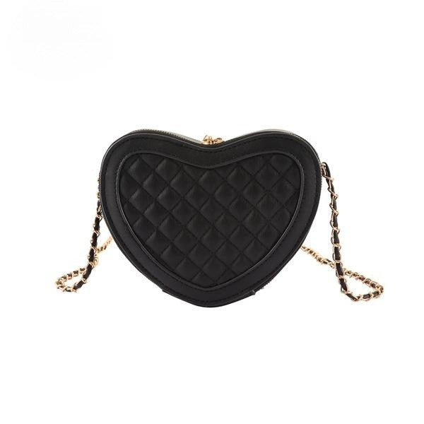 Heart shape bag cross body