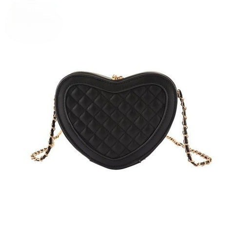 Heart shape bag cross body