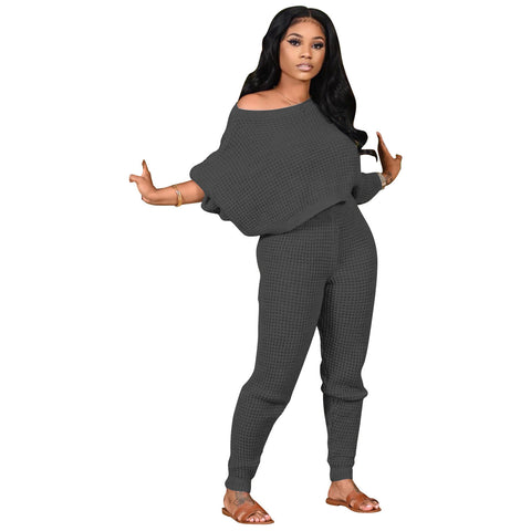 Batwing Sleeve Two Piece