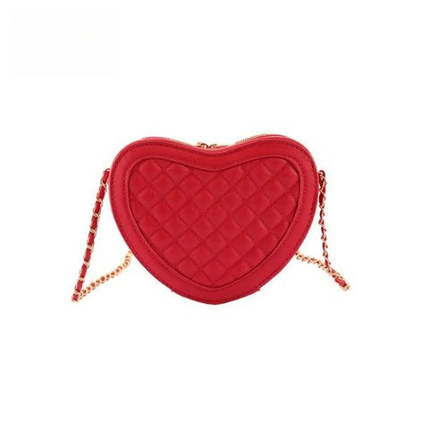 Heart shape bag cross body