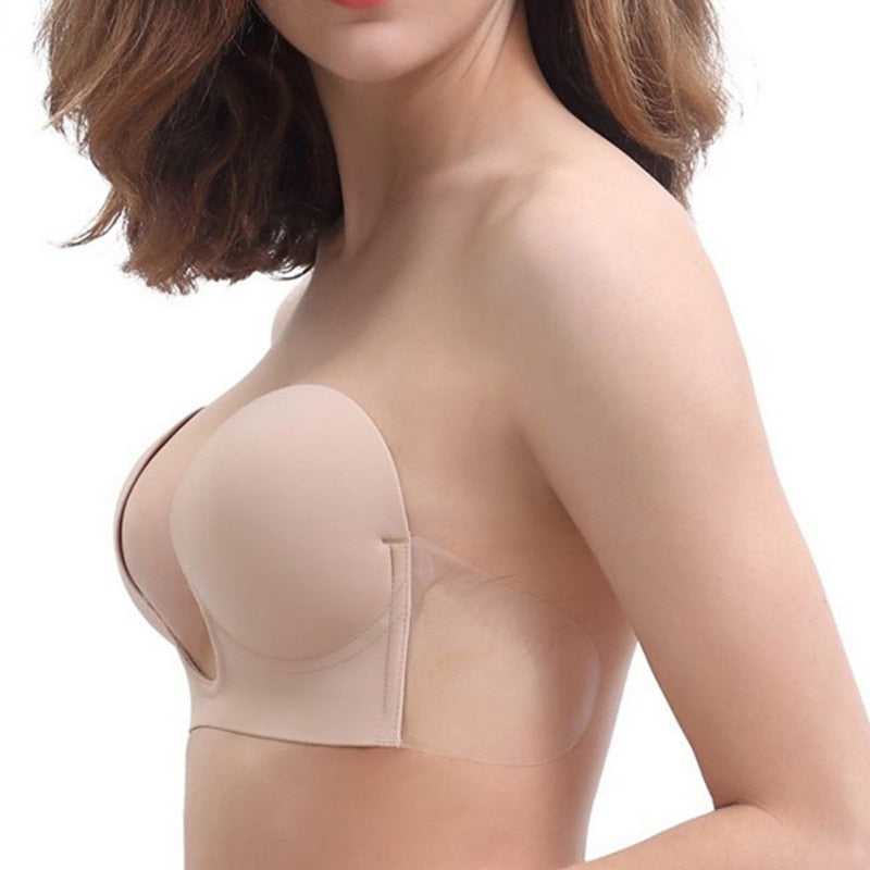 Invisible Push Up Bra