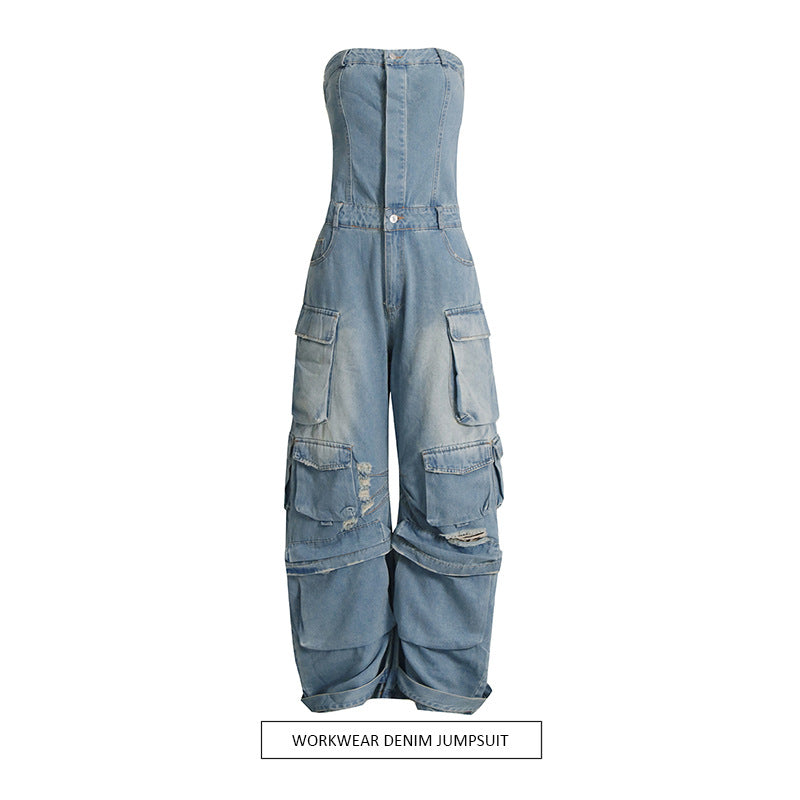 Ripit Denim Jumpsuit