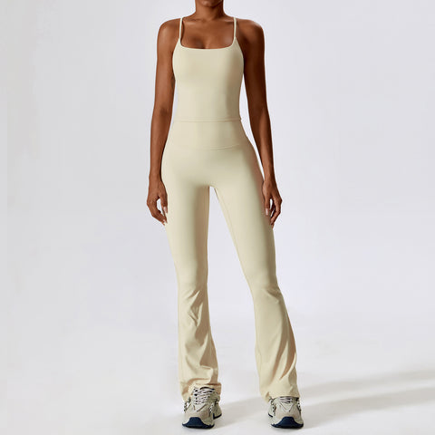 Shockproof Nude Feel Yoga Suit Quick Drying