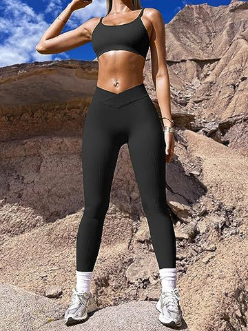 Ribbed High Waist leggings