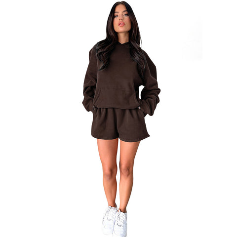 Autum Two Piece Casual Shorts sets