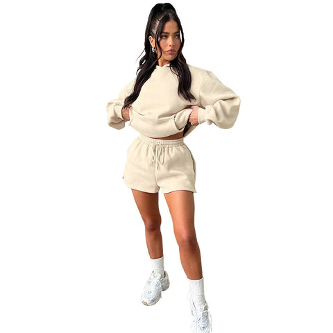 Autum Two Piece Casual Shorts sets