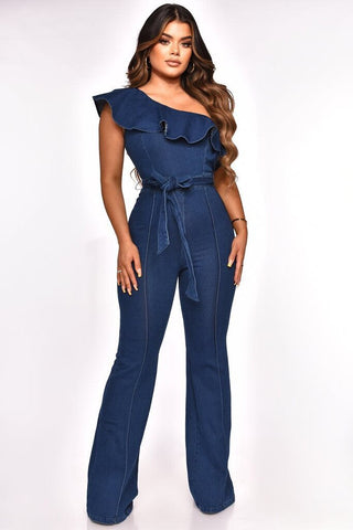 Classy Denim Jumpsuit