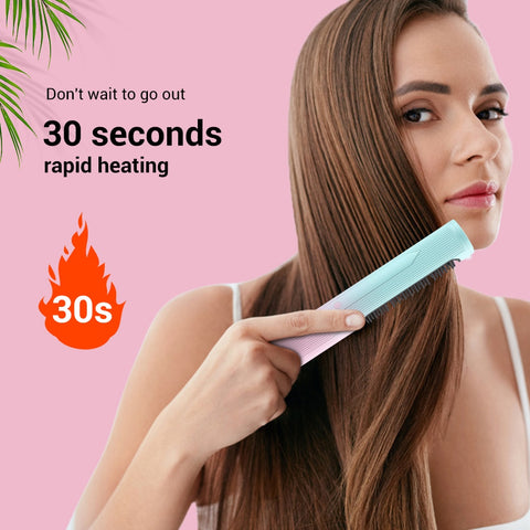 It now 2 In 1 Hair Straightener Brush