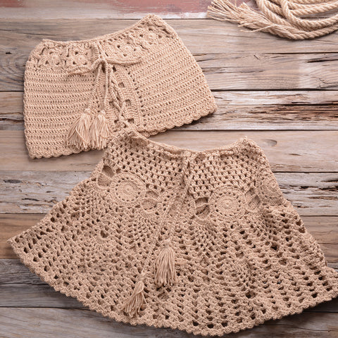 Knitted Crochet Set