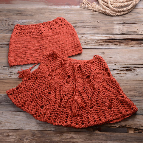 Knitted Crochet Set