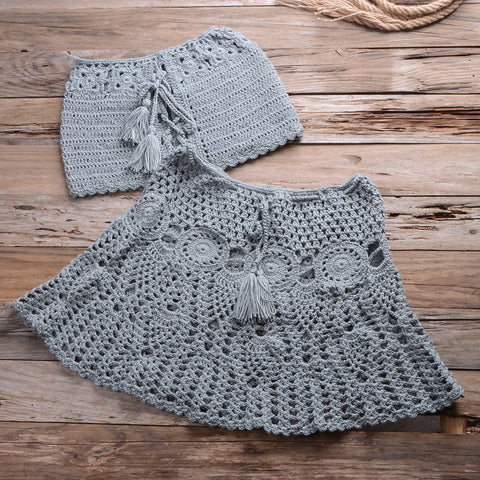 Knitted Crochet Set