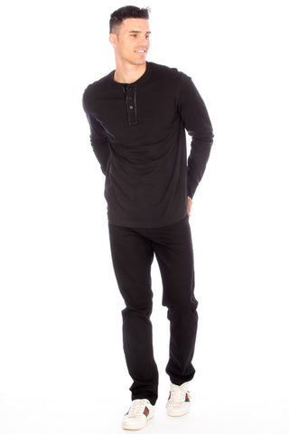 Long Sleeve Henley