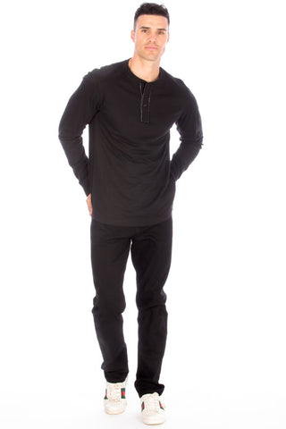 Long Sleeve Henley