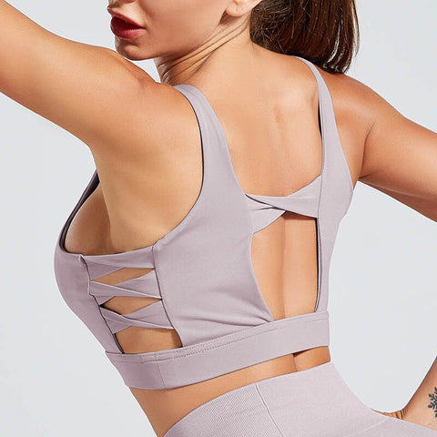 Shockproof Sports Bra Breathable