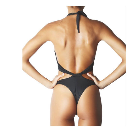 Criss Cross One-Piece Swimsuit