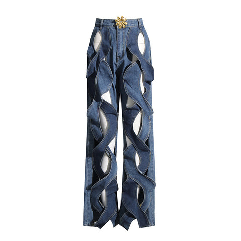 Twisted Wide Leg Pants