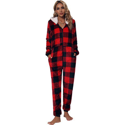 Flannel Jumpsuit