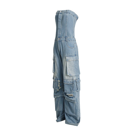 Ripit Denim Jumpsuit