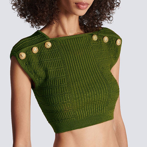 Knitted Crop top