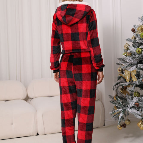 Flannel Jumpsuit