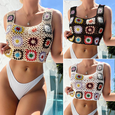 Knitted Crop Bikini