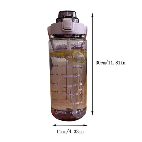 Mission Plastic water Bottle