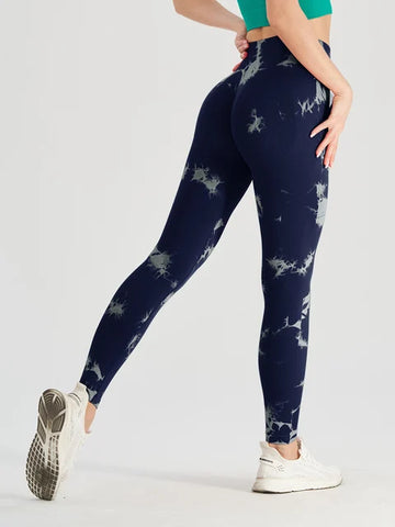 Seamless Tie Dye Leggings