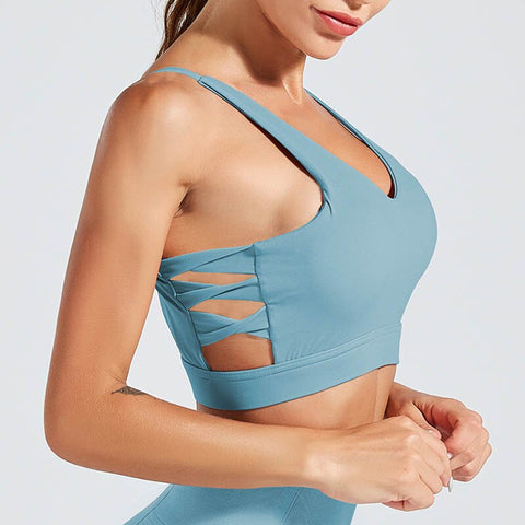 Shockproof Sports Bra Breathable